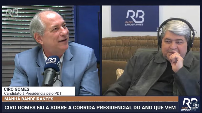 Ciro sobre candidatura de Moro: "Muda o palhaço, mas a piada continua a mesma"
